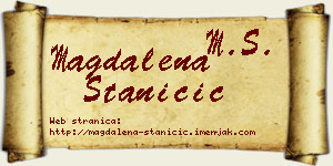 Magdalena Staničić vizit kartica